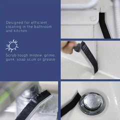 2pcs Groove Cleaning Brush Hard Bristle Multifunctional Crevice Brush
