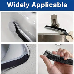 2pcs Groove Cleaning Brush Hard Bristle Multifunctional Crevice Brush