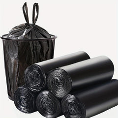 100pcs Disposable Garbage Bags With Handle Trash Bags Pet Poop Bags