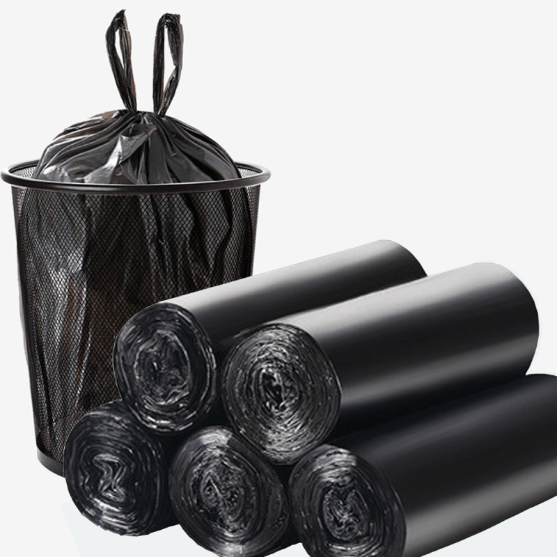 100pcs Disposable Garbage Bags With Handle Trash Bags Pet Poop Bags
