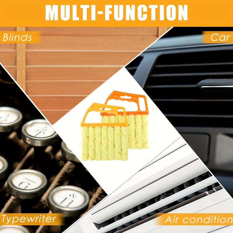 2pcs Window Cleaning Brush Dust Removal Blinds Duster