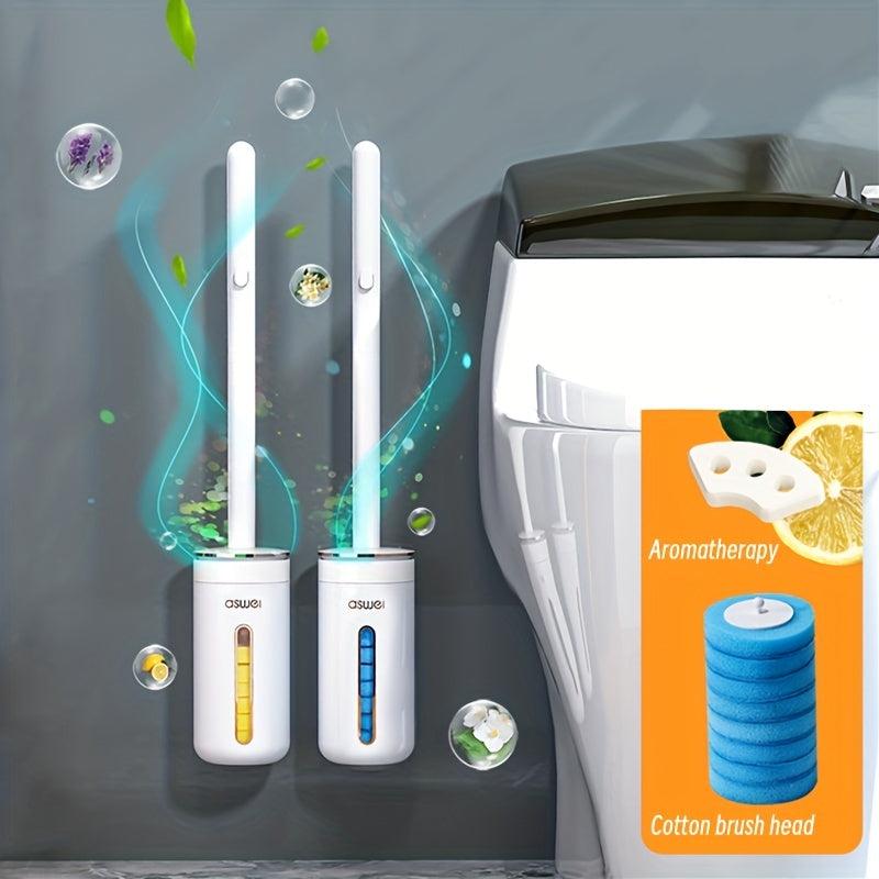 Disposable Toilet Brush Set with Refill Heads, Fragrant, 24pcs 40pcs