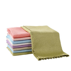 5pcs Random Water Absorbing Glass Cleaning Cloth
