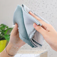 5pcs Random Water Absorbing Glass Cleaning Cloth