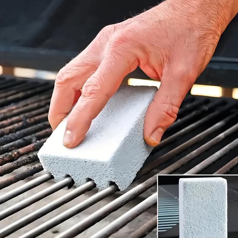 Grill Griddle Cleaning Brick Block for BBQ Racks Flat Top Cookers