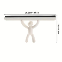 Handheld Glass Wiper Shower Squeegee Water Removal Scraper