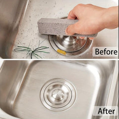 6pcs Pumice Stone Cleaning Pad Multifunctional Toilet Ring Grills Bathroom