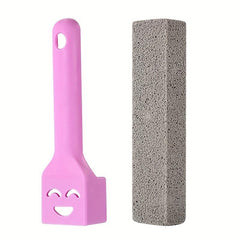 Pumice Stone Stick Toilet Bowl Cleaning Handle Remove Limescale Stain