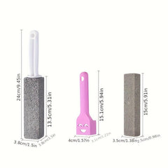 Pumice Stone Stick Toilet Bowl Cleaning Handle Remove Limescale Stain