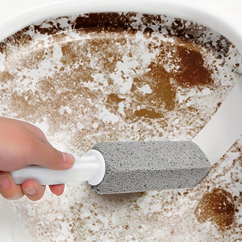 Pumice Stone Stick Toilet Bowl Cleaning Handle Remove Limescale Stain