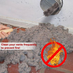 Dryer Vent Cleaner Kit Lint Remover Brush Flexible Coil Brush Dorm Essentials