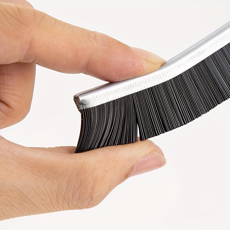 Long Handle Hard Bristle Groove Cleaning Brush