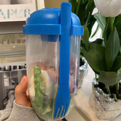 Fresh Salad Cup 1000ml Portable Meal Shaker Cup