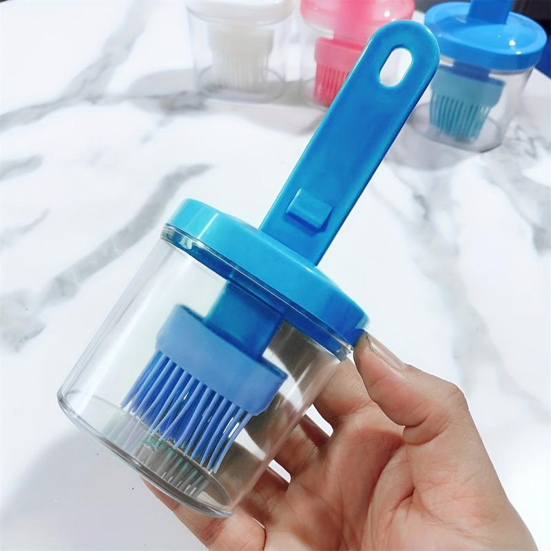 Heat Resistant Basting Brush Bottle for Grilling Meat Sausage Desserts