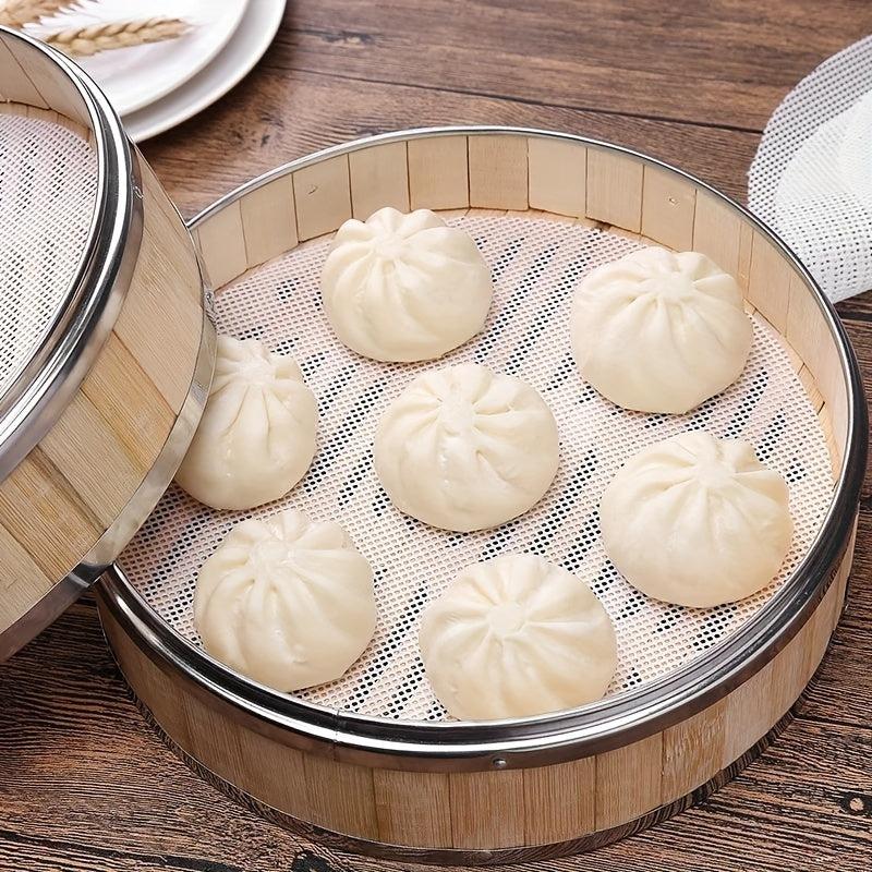 Silicone Non Stick Steam Cloth Set 3pcs Steaming Pad