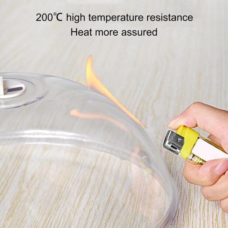 Microwave Plate Food Guard Lid with Handle