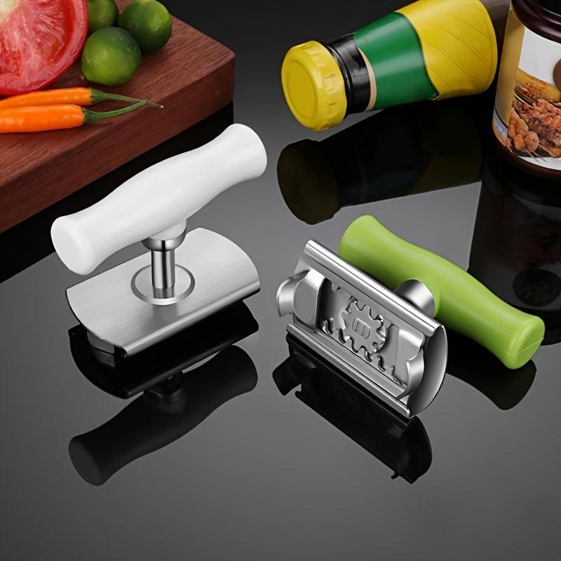 Stainless Steel Adjustable Jar Lid Remover Grip