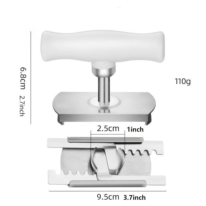 Stainless Steel Adjustable Jar Lid Remover Grip