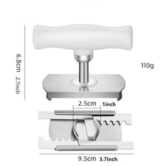 Stainless Steel Adjustable Jar Lid Remover Grip