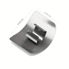 Stainless Steel Finger Guard for Safe Slicing and Cutting Vegetables