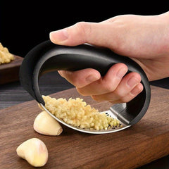 Stainless Steel Garlic Press Manual Garlic Mincer Kitchen Gadget