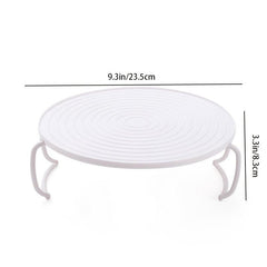 Multifunctional Microwave Rack Tray with Handle for Cooking