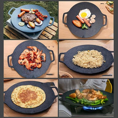 1pc BBQ Non Stick Circular Grill for Home & Outdoor  Multiple Sizes