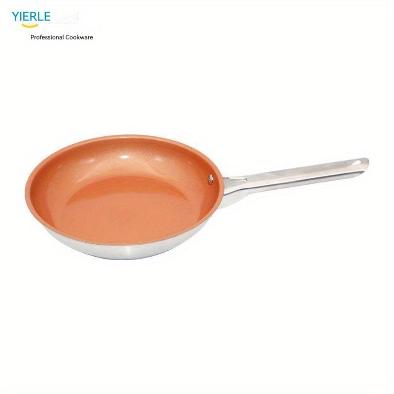 Non Stick Healthy Stainless Steel Infused Ceramic 7 9 Fry Pan PTFE PFOA & PFAS