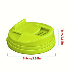 Reusable Leakproof Beverage Can Covers - Standard Size Can Lid Protector