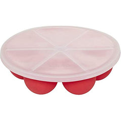 Instant Pot Silicone Egg Bites Pan With Lid 6 & 8 Quart Red