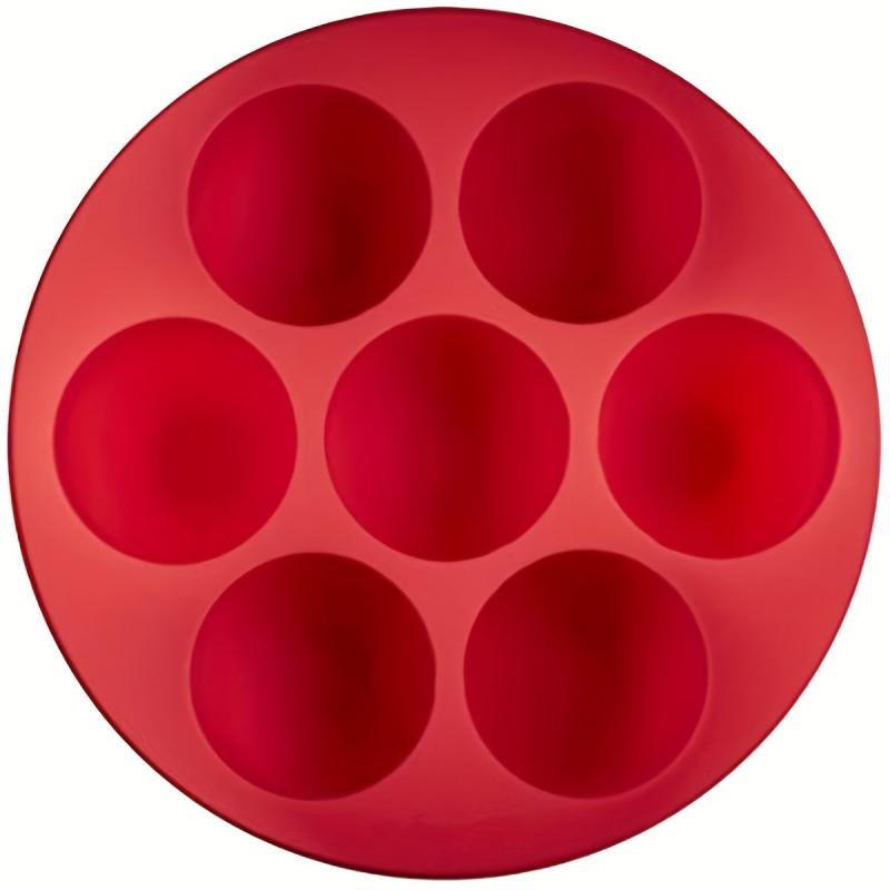 Instant Pot Silicone Egg Bites Pan With Lid 6 & 8 Quart Red