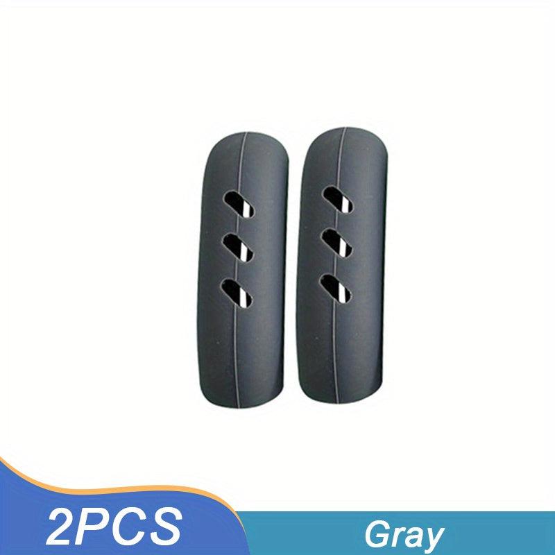 2pcs Silicone Pot Handle Covers Heat Insulation Anti Slip Handle Brackets