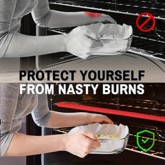 Silicone Oven Rack Protectors Heat Insulation Strip Oven Anti Scald Rack Protect
