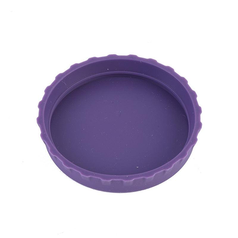 6pcs Silicone Can Lids Reusable Leak Proof Can Lids for Beverages