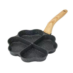 4-Heart Hole Frying Pan Nonstick Eggs Cooker Omelet Pan Household Cooking