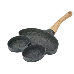 4-Heart Hole Frying Pan Nonstick Eggs Cooker Omelet Pan Household Cooking
