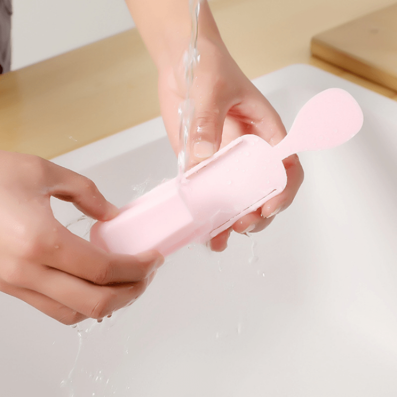 No Drill Rice Paddle Holder for Kitchen Organization
