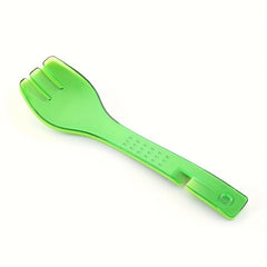 Detachable Food Tong Green Salad Tong Spoon Spork Kitchen Gadget
