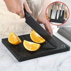 3-in-1 Magnetic Holder Cutting Board Storage Organizer Kitchen Gadget