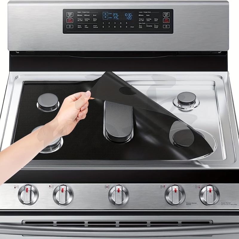 Gas Range Stove Top Protectors Non Stick Liner Washable Stove Protect