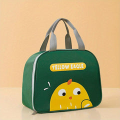 Cartoon Animal Lunch Box Bag - Waterproof Thermal Bento Box Bag