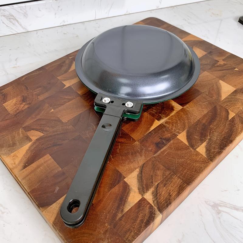 Steel Double Pan for Fluffy Pancakes & Omelets