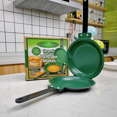 Steel Double Pan for Fluffy Pancakes & Omelets