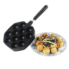 Takoyaki Pan 12 Holes Octopus Ball Maker Non Stick Cooking Plate