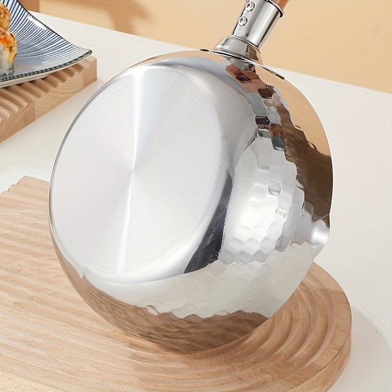 Yukihira Pan Stainless Steel Sauce Pan with Glass Lid