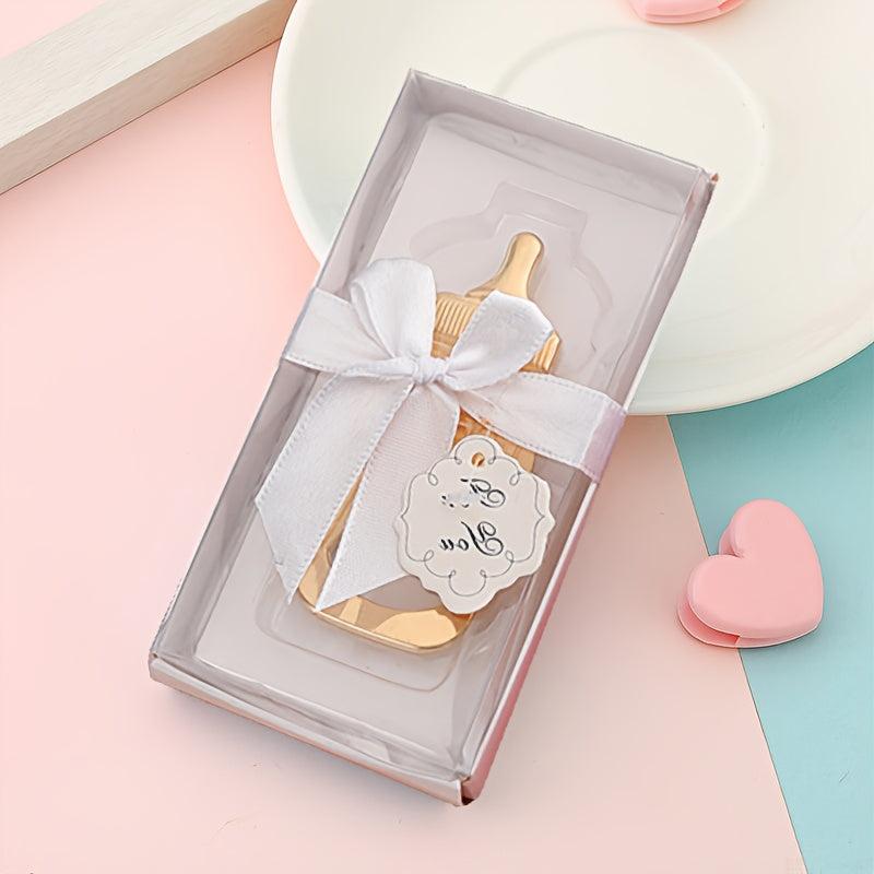 Zinc Bottle Opener Baby Bottle Shape Beer Opener Full Moon Gift Bar Accessories