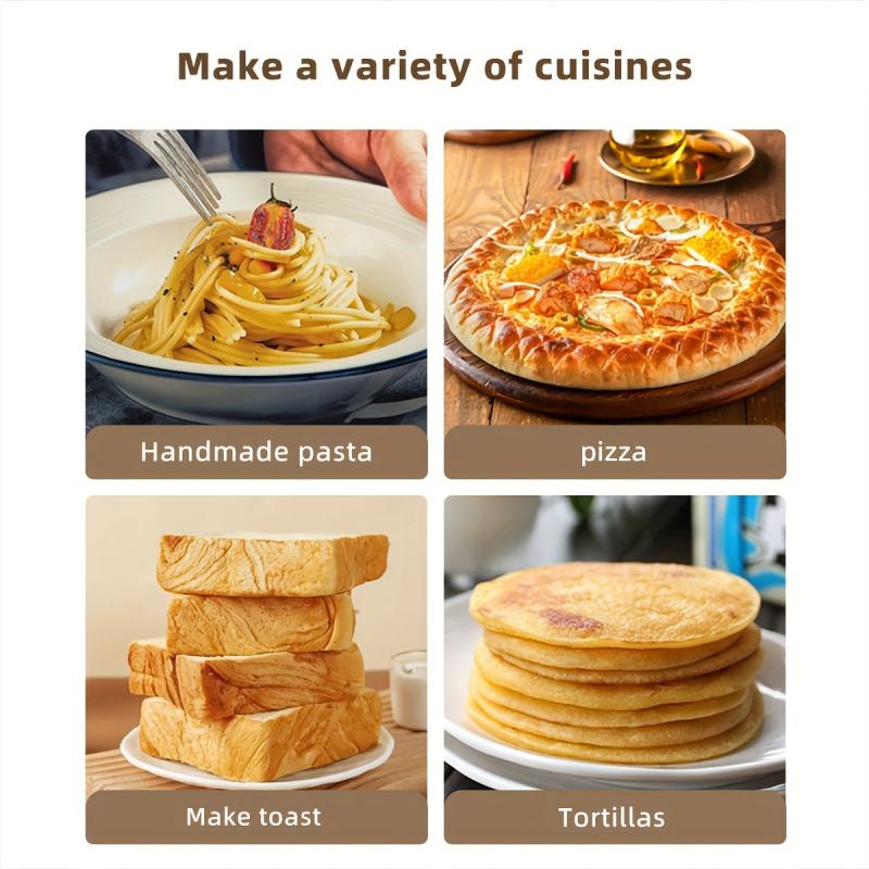 Beech Roller Rolling Pin 360 - Efficient Rolling Noodles - Safer and Effortless