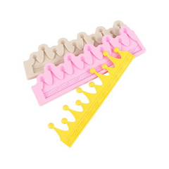 1pc 3D Crown Chocolate Mold for Cake Decorating Silicone Mold