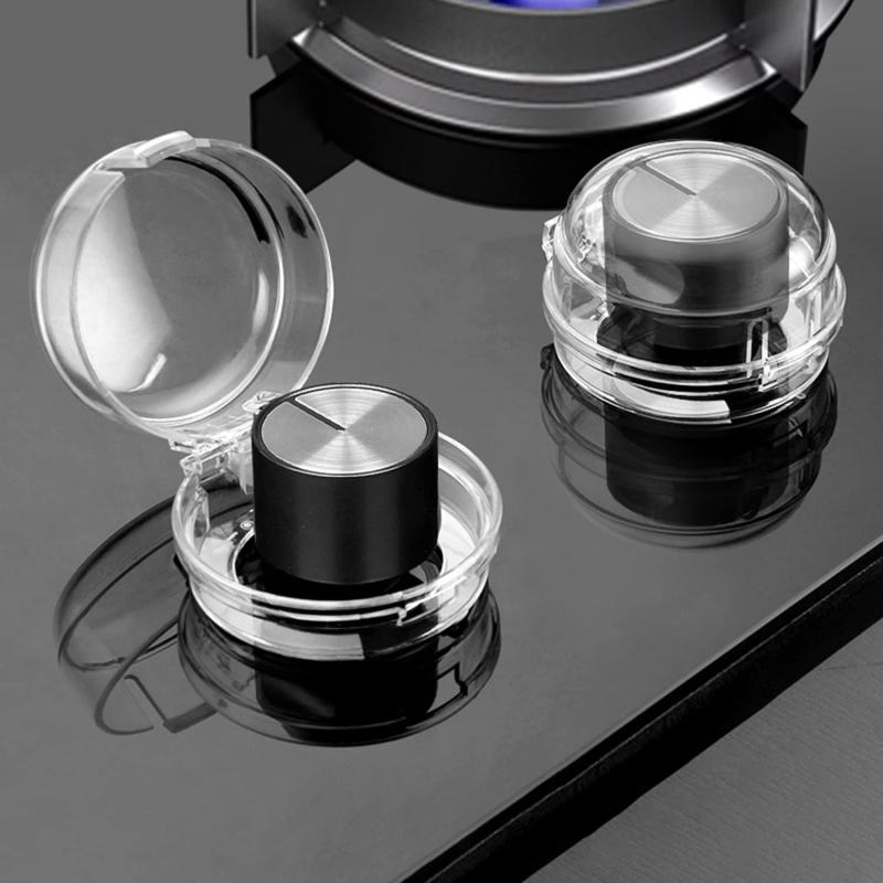 2pcs Gas Stove Knob Covers - Child Safety Oven Knob Covers