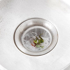 100pcs Kitchen Sink Strainer Mesh Bag for Food Waste Leftover
